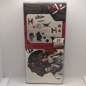 Star Wars Peel and Stick Wall Decals Bedroom Decoration Boys